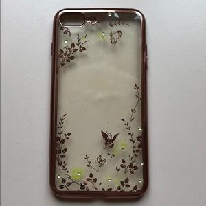 Butterfly Clear iPhone 7+/8+ Case